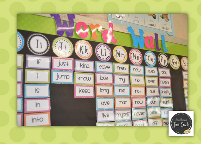 Word Wall & 3 Sentences  Classroom writing, Kindergarten writing